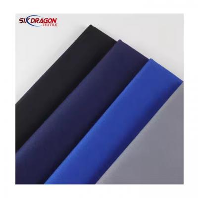 Breathable Navy Blue Cotton Twill Fabric for Clothing and Home Decor