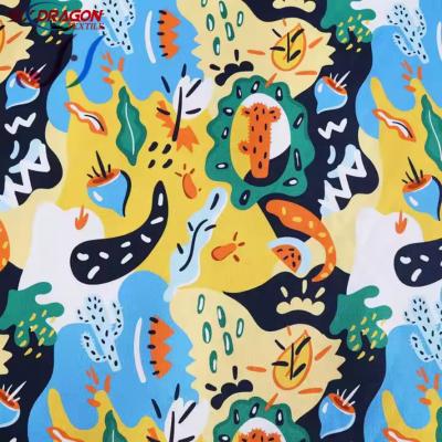 Eco-Friendly Digital Print Material Printed Cotton Canvas Fabric for Home Decor, Fashion Bags, DIY Crafts