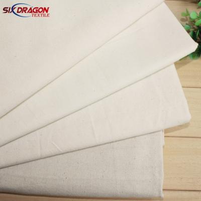 Bleach-Free White Cotton Canvas Fabric by the Yard | 12oz Heavyweight & Paint-Ready Textile